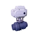 Electrical Motor ball valve actuator UPVC DC12V DC24V AC110V AC220V CTB Series